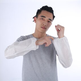 Waterproof Arm Cover Manufacturer - Polyethylene Microporous Disposable Oversleeve