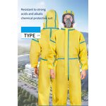 Protection Suit Manufacturer - for Laboratories Hazardous Resistant To Sulfuric Acid Alkali & Mercury Chemical Safety Clothing