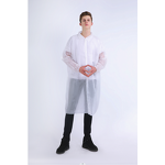 Disposable Lab Coat Manufacturer - Factory Wholesale Blue PP Non-Woven Isolation Gown Work Clothes Medical Protective