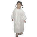 Disposable Children's Gown Manufacturer - Long Sleeve Waterproof Art Painting Kid Eating Clothes Custom Apron