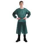 Isolation Gown Manufacturer - China Factory High Quality Disposable Dark Green Non-Woven for Medical Protective Clothes