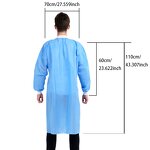 Hospital Uniform Manufacturer - OEM Non-woven For Doctors Disposable Visitor Coat Lab Coat