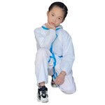 Kids Disposable Protective Coverall Manufacturer - White Child Coveralls