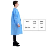 Hospital Uniform Manufacturer - OEM Non-woven For Doctors Disposable Visitor Coat Lab Coat