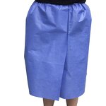 Protective Examination Skirts Manufacturer - Non-woven Blue for Colonoscopy Hospital Waterproof Breathable Comfortable
