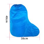 Rain Boot Cover Manufacturer - Waterproof Plastic Over Boots Non-woven Disposable PE Shoe Covers