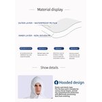 Disposable Protective Coverall Suit Manufacturer - Customization White Ppes Type 5 6 Microporous Nonwoven Safety