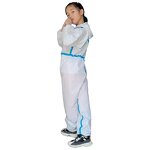 Kids Disposable Protective Coverall Manufacturer - White Child Coveralls