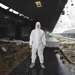 Disposable Coveralls Manufacturer - High Quality Customizable Latest Waterproof Tyvek Model Cleanroom Clothing Wholesale