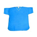 Disposable Patient Gown Manufacturer - SMS Sleeveless for Hospital Patient Uniform Clinic Nonwoven Physical Examination