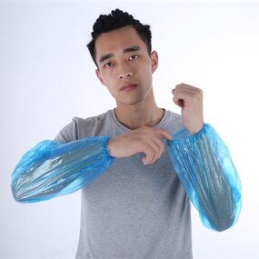 Waterproof Arm Cover Manufacturer - Polyethylene Plastic Disposable Pe Oversleeve