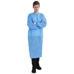 Disposable Isolation Suit Manufacturer - SMS Material Waterproof Maternity Delivery Gown Surgical for Clinic Nursing Gown
