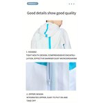 Kids Disposable Coveralls Manufacturer - Safety Protective Breathable Waterproof Microporous Film Dust Proof Healthcare