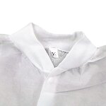 Hospital Gown Manufacturer - High Quality PP SMS Wholesale Factory Cheap Non Woven White Disposable Lab Coat