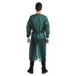 Isolation Gown Manufacturer - China Factory High Quality Disposable Dark Green Non-Woven for Medical Protective Clothes