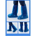 Booties Shoe Covers Manufacturer - Factory Supply Anti slip White Boots Cover Foot protection Disposable