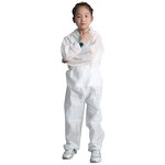 Protective Kids Coveralls Manufacturer - Breathable Dustproof Isolation Suit Hooded Children Disposable Full Body Gown