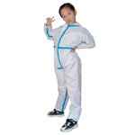 Kids Disposable Protective Coverall Manufacturer - White Child Coveralls