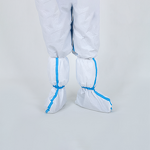 Medical Shoe Cover Manufacturer - Microporous Film with Blue Tape New & Improved Boot Cover
