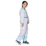Kids Disposable Protective Coverall Manufacturer - White Child Coveralls