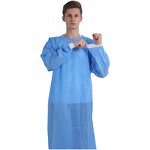 Disposable Isolation Suit Manufacturer - SMS Material Waterproof Maternity Delivery Gown Surgical for Clinic Nursing Gown