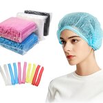 Disposable Bouffant Cap Manufacturer - Factory Wholesale Non-Woven Hairnets Eco-Friendly PP Mob Cap