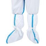 Booties Shoe Covers Manufacturer - Factory Supply Anti slip White Boots Cover Foot protection Disposable