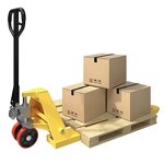 Manual Lifter Hydraulic Hand Transportation Pallet Jack Truck Manufacturer - Yuande 1Ton Mini Handle for Wholesale