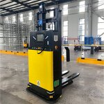 AGV Electric Forklift Pallet Truck Manufacturer - 1t 1.5t Automatic Stacking Robot Laser Guided Vehicle for Retail Distribution New Chain Sling