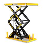 Mini Scissor Lift Platform Manufacturer - 1m 2m Aerial Work Elevated Scissors Lift Lifter 350kg 300kg Capacity for Warehouse Lift Platform