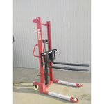 Hydraulic Hand Pallet Stacker Manufacturer - Yuande 1 Ton 1.5tons 2tons 1.6m 3m 5m Adjustable Forks Forklift Manual Stacker