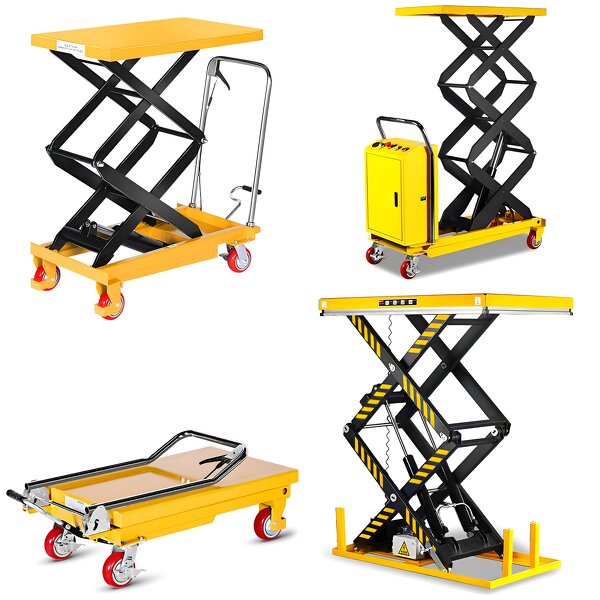 Electric Motor Platform Vehicle Manufacturer - Multiple Specifications Customizable 1000kg Yuande Lifting Table Hydraulic Cargo Lift Lifting