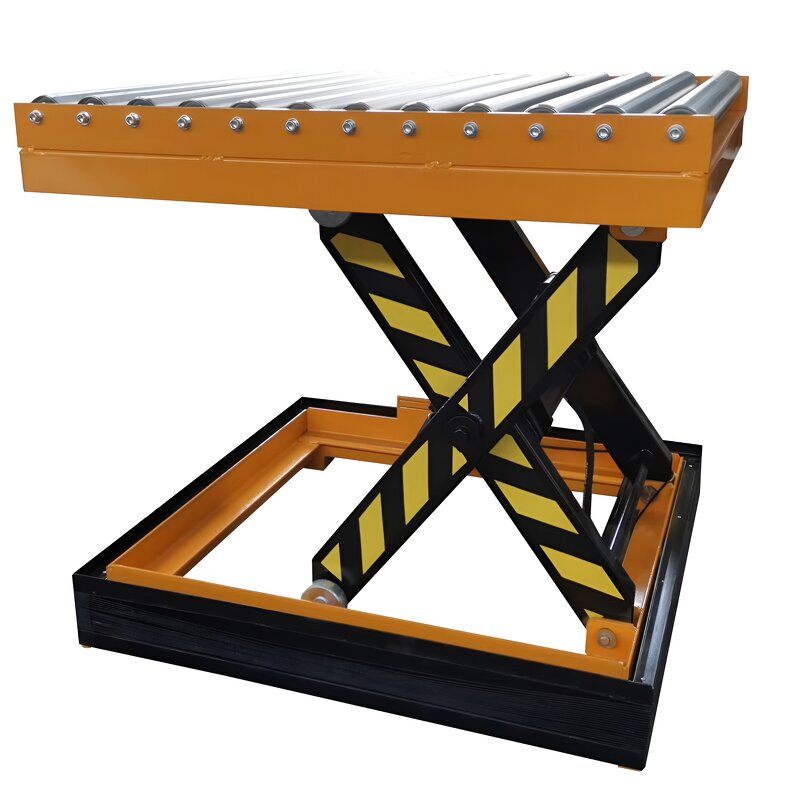 Mini Aerial Work Scissors Lift Manufacturer - 1m 2m Lifter 350kg 300kg Capacity Warehouse Lift Platform