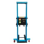 Portable Mini Self-Load Semi-Electric Forklift Manufacturer - Hand Manual Lifting Electric Lifters Small Electric Forklifts for Self-Loading