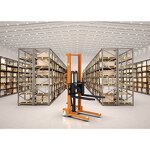 Hydraulic Hand Stacker Manufacturer - No. 10 Channel Steel 0.5 Tons 2 Tons 1.6m 2.5 M Manual Stacker Forklift with Motor