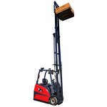 Counterbalance Forklift Manufacturer - New YUANDE 2-3 Ton Load Capacity Electric Hydraulic Lead-Acid Battery Forklift 85mm Lifting Height CE