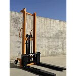 Manual Hydraulic Stacker Manufacturer - Yuande Factory Direct Sale 1000KG 2000KG 3000KG 3m 5m Mini Forklift Hand Pallet Stacker