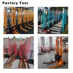 Manual Forklift Manufacturer - OEM High Efficiency Chinese with Hydraulic Pallet Lift Manual Stacker Truck