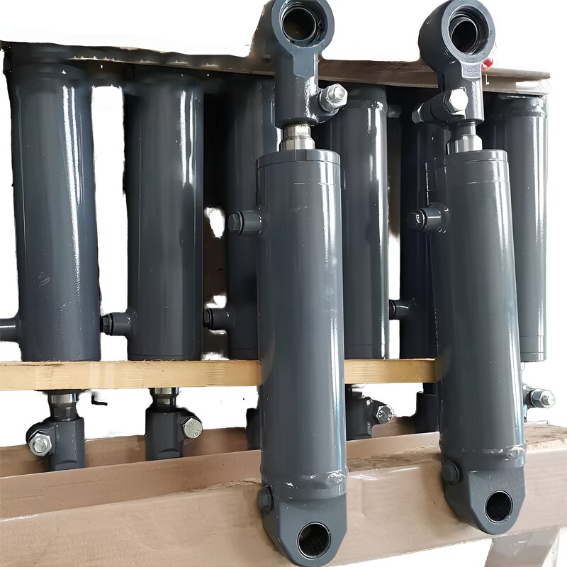Forklift Attachments Manufacturer - Customized Hydraulic Cylinder Assembly for Distance Adjustment Lifting Tilting Steering