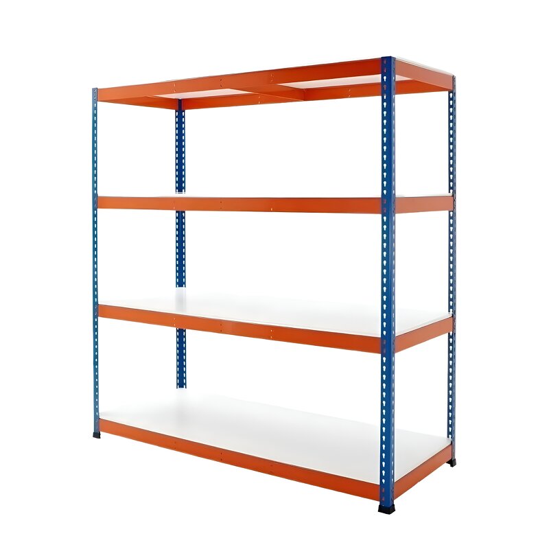 Steel Pallet Racks Manufacturer - 200kg-500kg Drive-In VNA Boltless Corrosion Protected 5-Layer Wire Mesh Decking Laminated