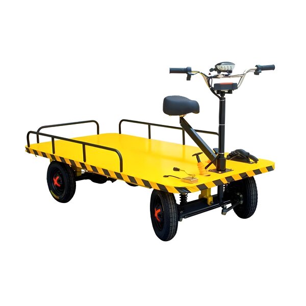 Electric Flatbed Truck Manufacturer - Multi-Functional Four-Wheel for Warehouse Transport Core Handling Steel Construction Restaurant