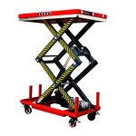 Mini Scissor Lift Platform Manufacturer - 1m 2m Aerial Work Elevated Scissors Lift Lifter 350kg 300kg Capacity for Warehouse Lift Platform