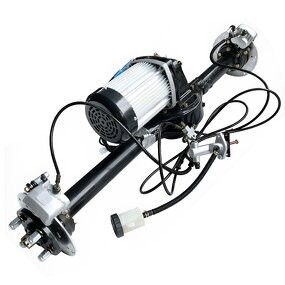 BLDC DC Brushless Motor Manufacturer - 72V 60V 2000W 3000W 4000W Three Rear Axle Controller Electric Rickshaw Car 8mm Shaft 100rpm for Boats