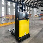 AGV Electric Forklift Pallet Truck Manufacturer - 1t 1.5t Automatic Stacking Robot Laser Guided Vehicle for Retail Distribution New Chain Sling