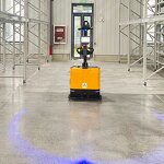 Logistics Self-Loading Electric Forklift Truck Manufacturer - China Manufactory 1000kg-2T AGV Robot Arm Mobile Delivery Robot New for Retail