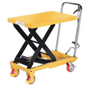 Hydraulic Pressure Double Shears Scissor Platform Manufacturer - Yuande 1500Kg 2000kg Removable Manual Lift Table