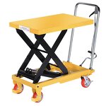 Scissor Lift Car Manufacturer - 150Kg 1000kg Removable Hydraulic Pressure Double Shears Scissor Platform Manual Lift Table