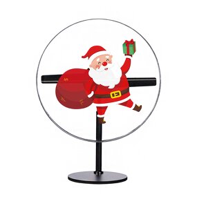 Holographic Fan Manufacturer - Portable 30cm 3D Mini LED WiFi Enabled 1-Year Warranty Indoor Education Advertising OEM