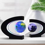 Magnetic Levitation Globe Manufacturer - Portable C-Shape Maglev for Learning & Teaching Home Office Desk Decoration High Rotation