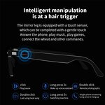 Smart Audio Glasses Manufacturer - E13-C Wireless BT Enabled Smart Wearable Headset for Music and Talking